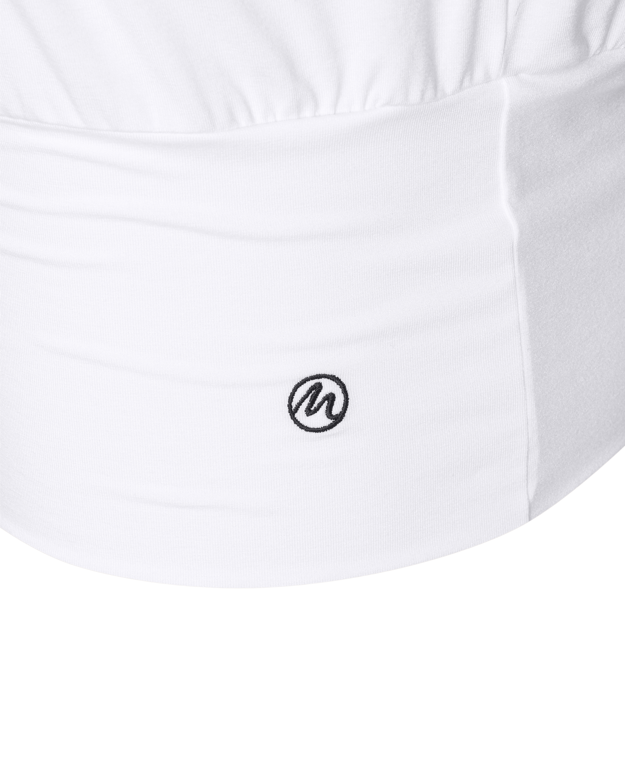 Nico Kimono Sleeve Jersey Top - White
