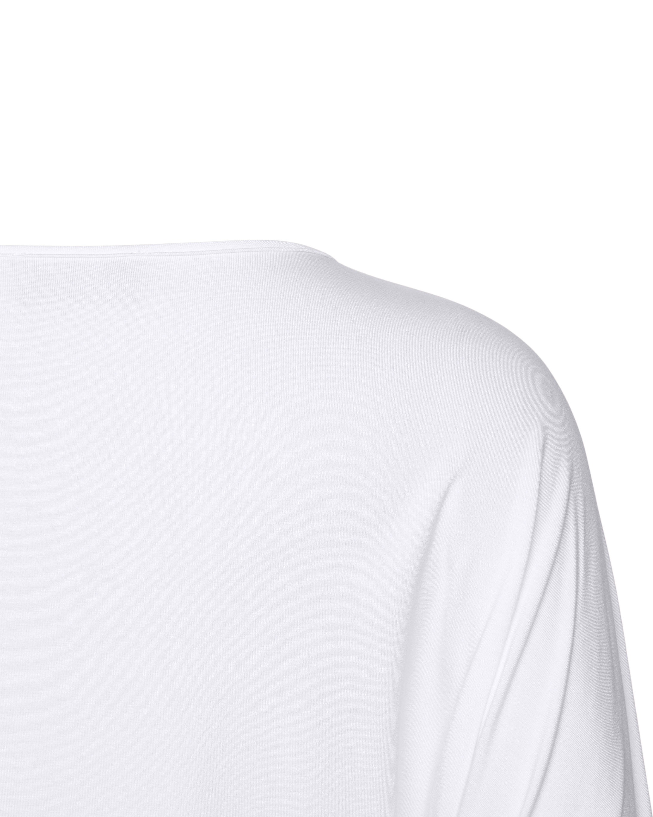 Nico Kimono Sleeve Jersey Top - White