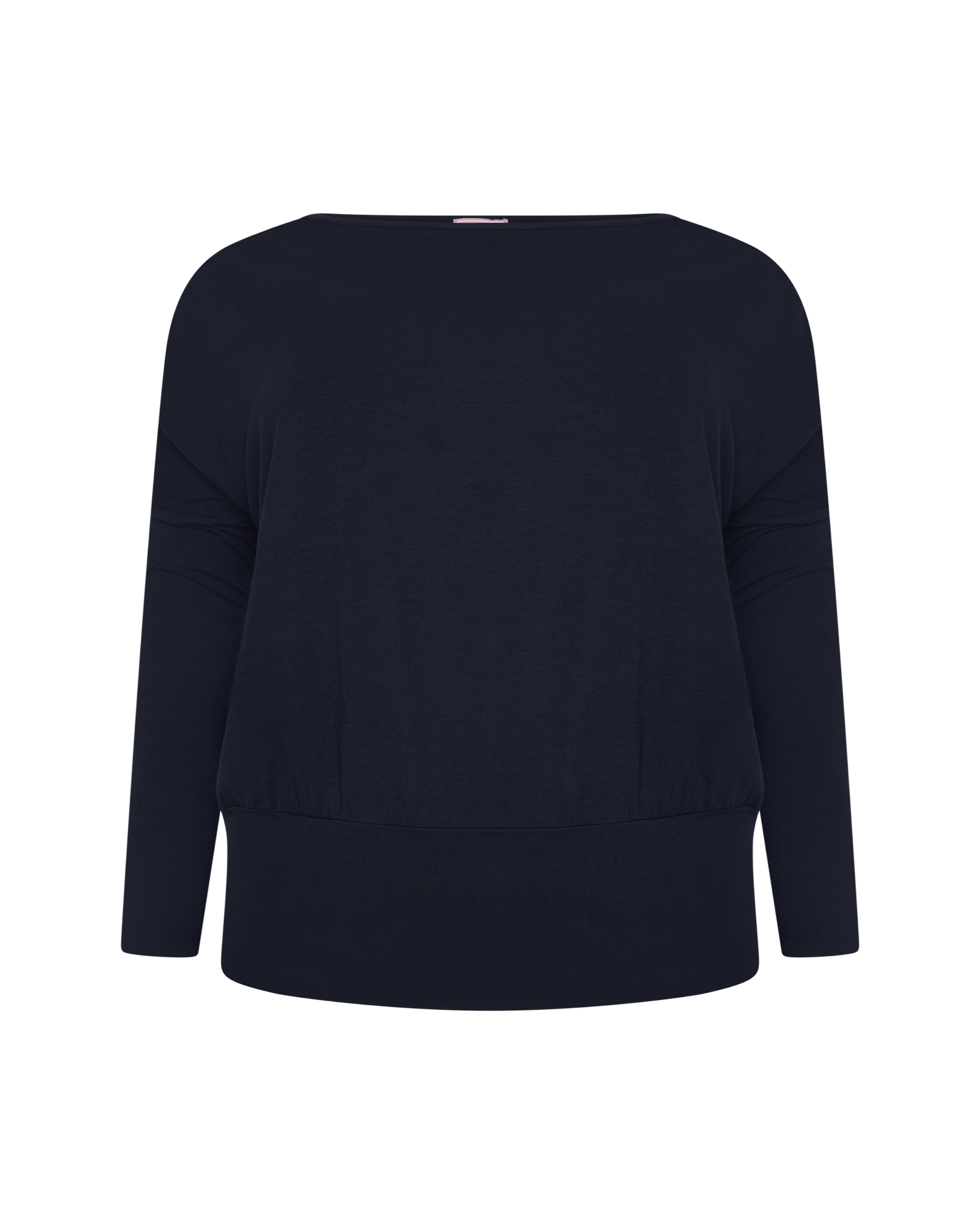 Aimee Relaxed Batwing Top - Navy