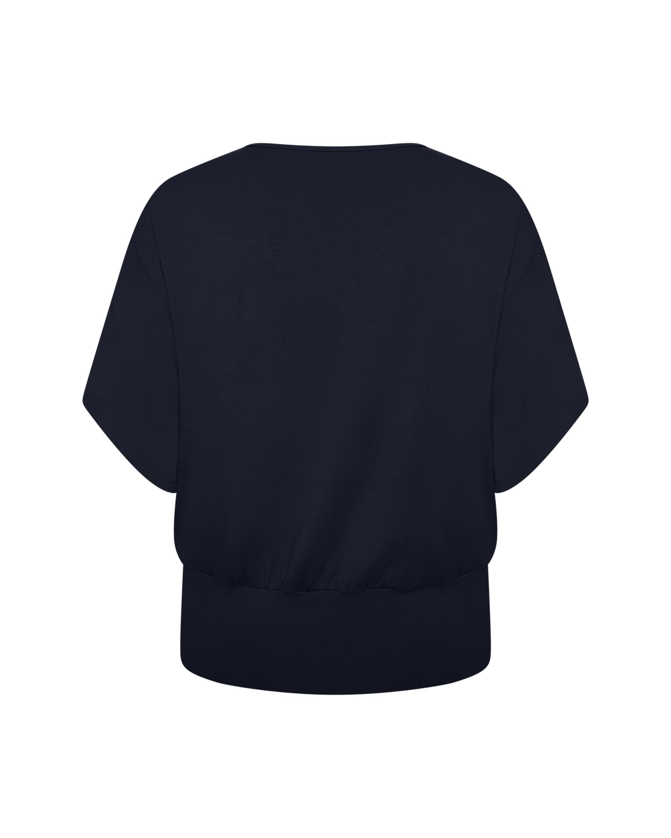 Nico Kimono Sleeve Jersey Top - Navy