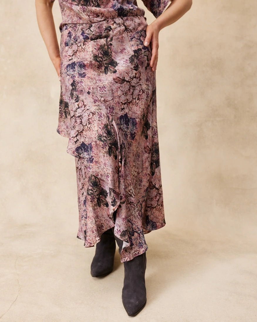 Lucia MELYRFLEX Stretch Waist Skirt - Rosewater - Melyr