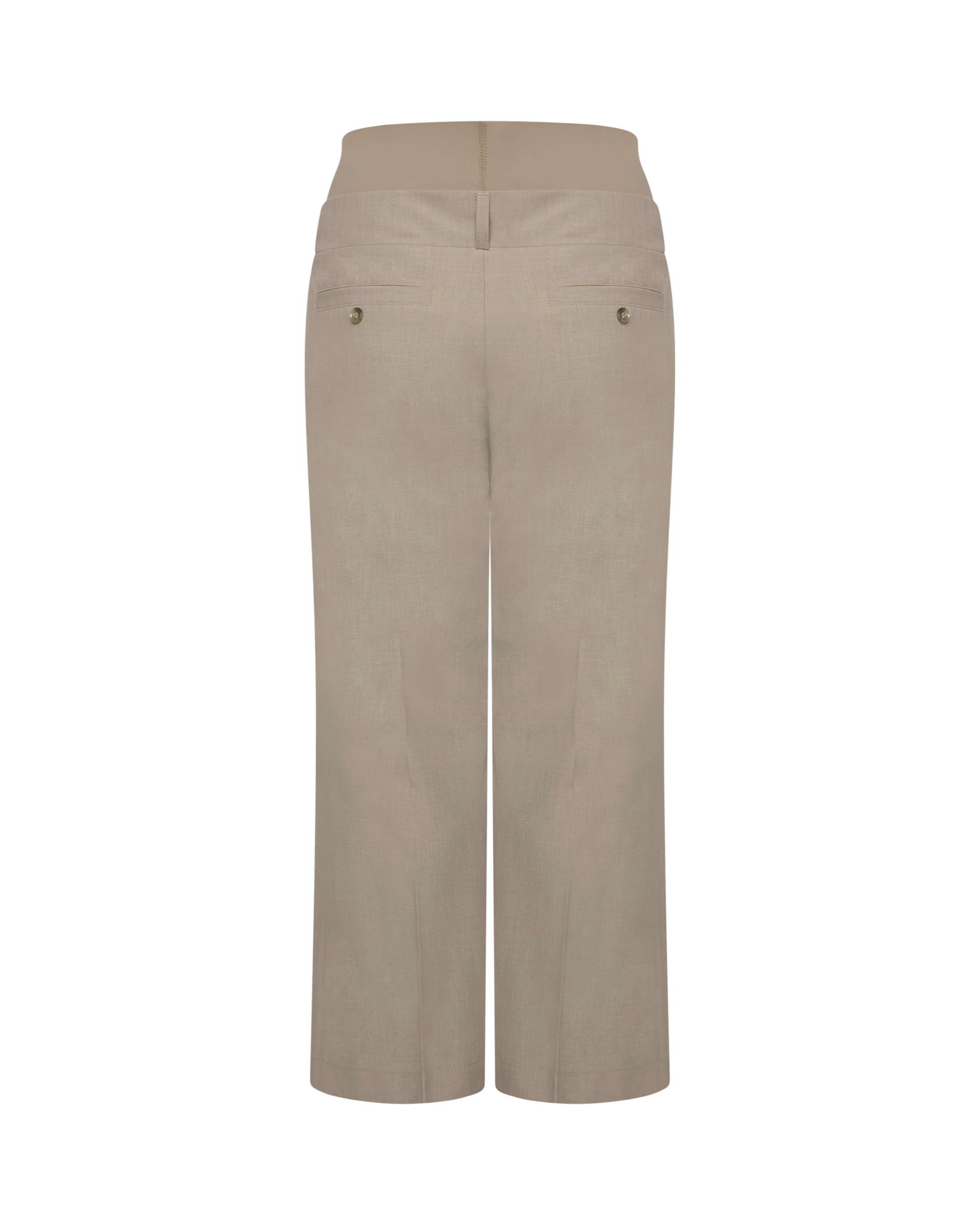 Amalfi high-waisted stretch trousers on a wide background