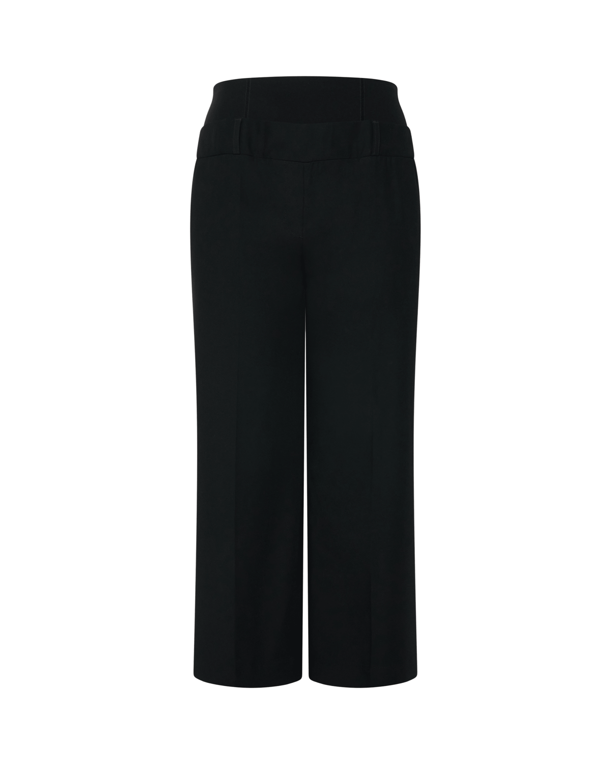 Amalfi MELYRFLEX Stretch Trouser - Black -Trouser - Melyr wide-leg trouser, stretch trouser, black trouser