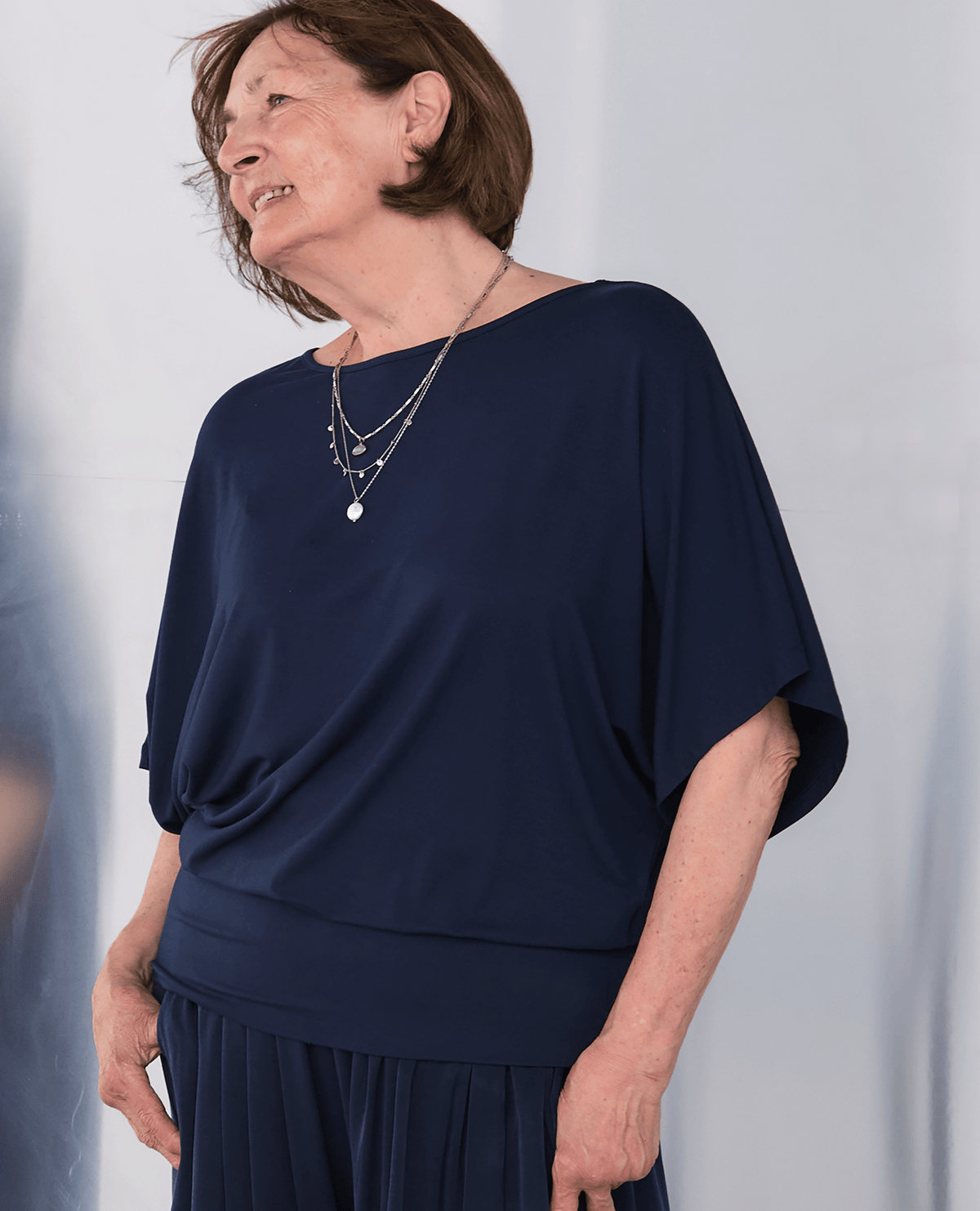 Nico - Women's -Longline top, relaxed top, kimono sleeve top- Melyr