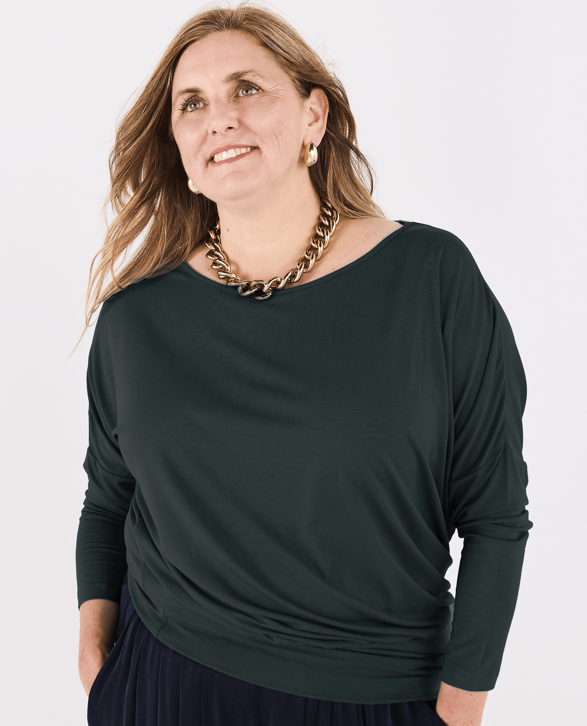 Aimee Batwing Top - Woodland -Women's top - Melyr