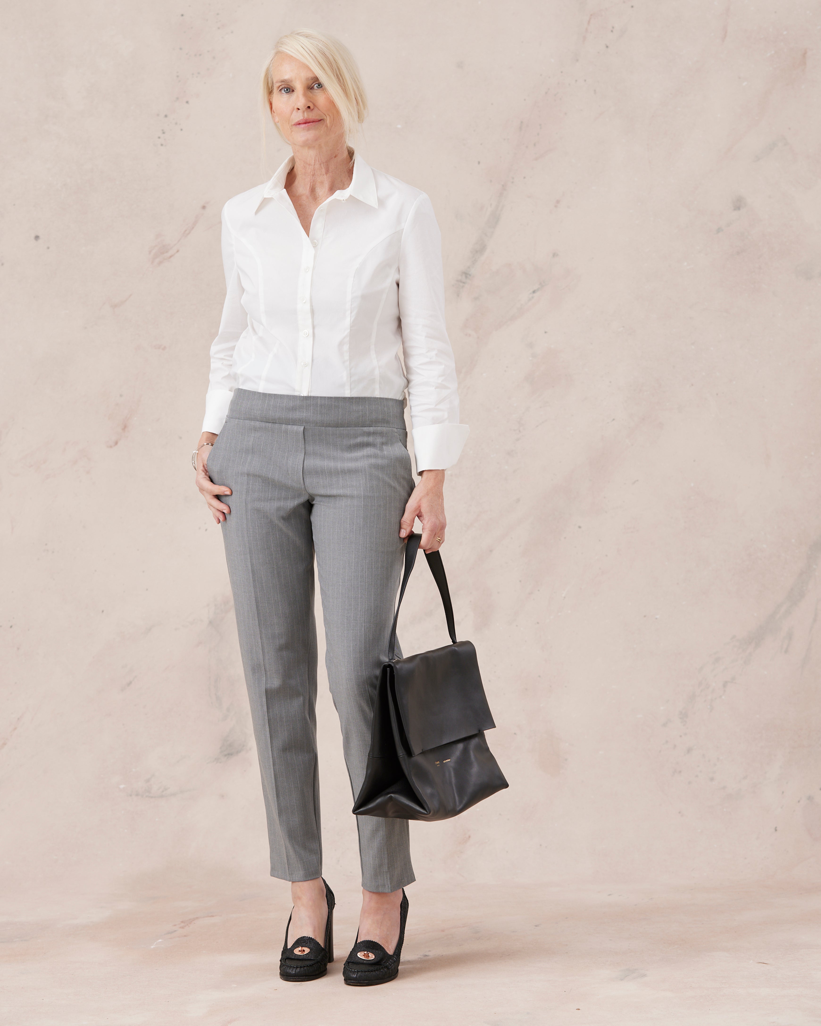 Sienna MELYRFLEX Slim Leg Trouser - Grey