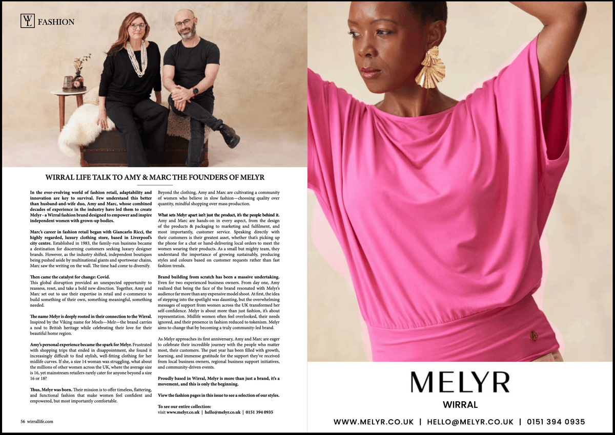 From Our Kitchen Table to the Pages of Wirral Life - Melyr