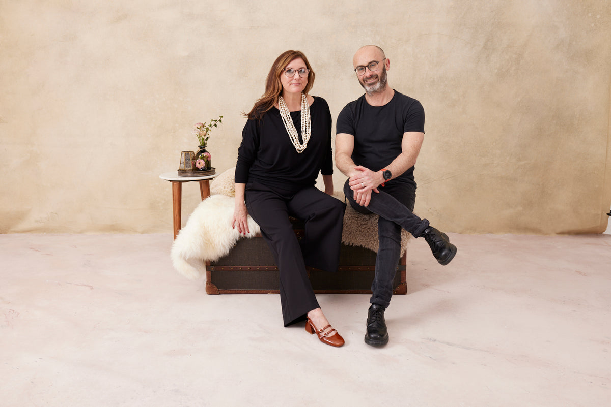Amy and Marc, the two people behind MELYR